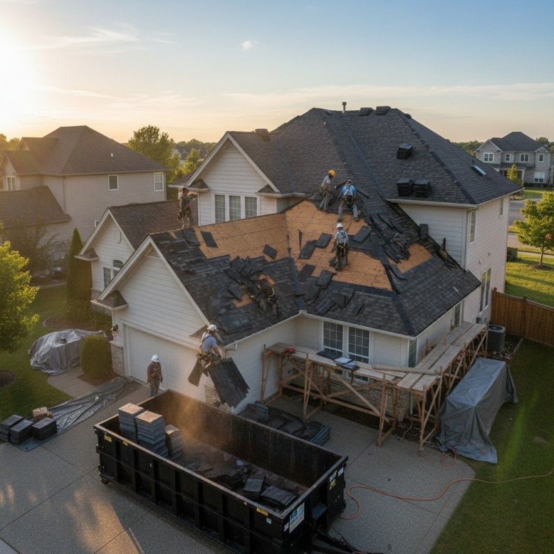 Shingle Roof Replacement in Worcester, MA
